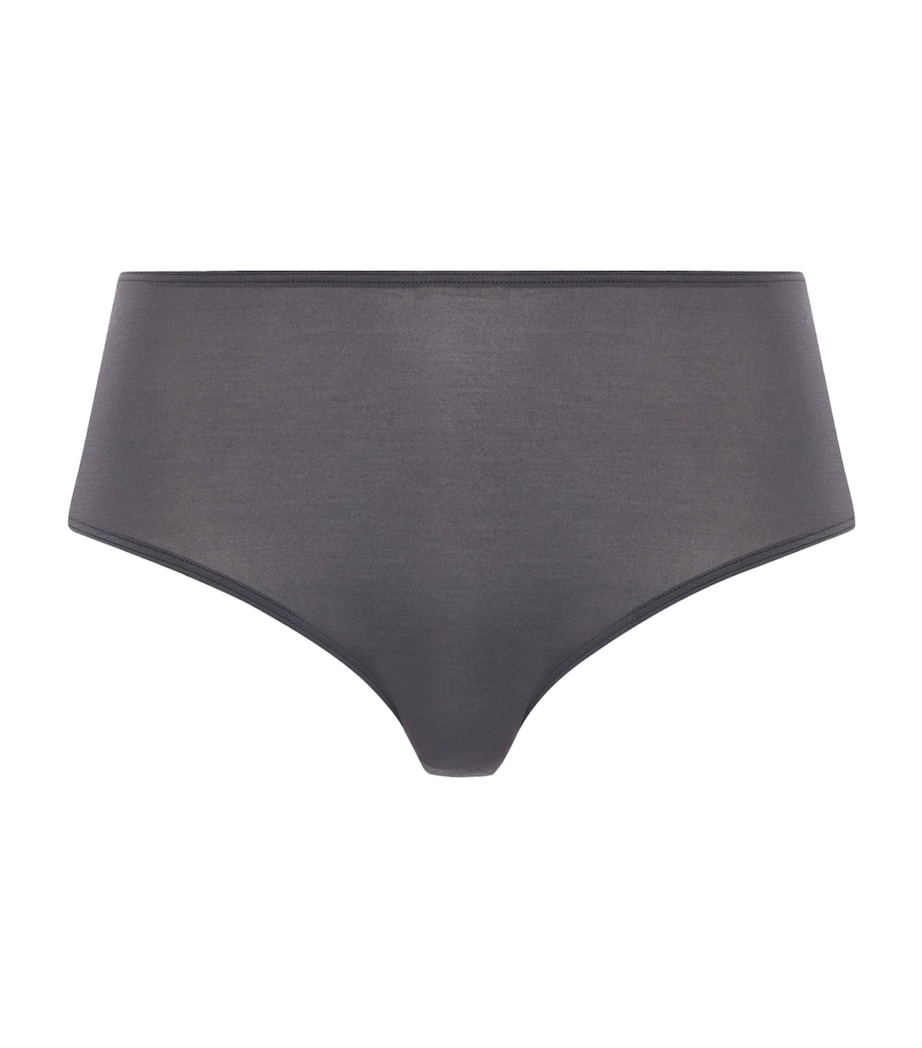 Hanro Womens Lace-Trim Midi Briefs Boulevard Image 1