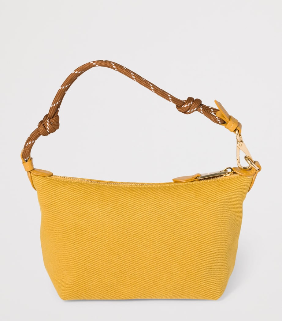 Miu Miu Cotton Gabardine Logo Pouch Image 3