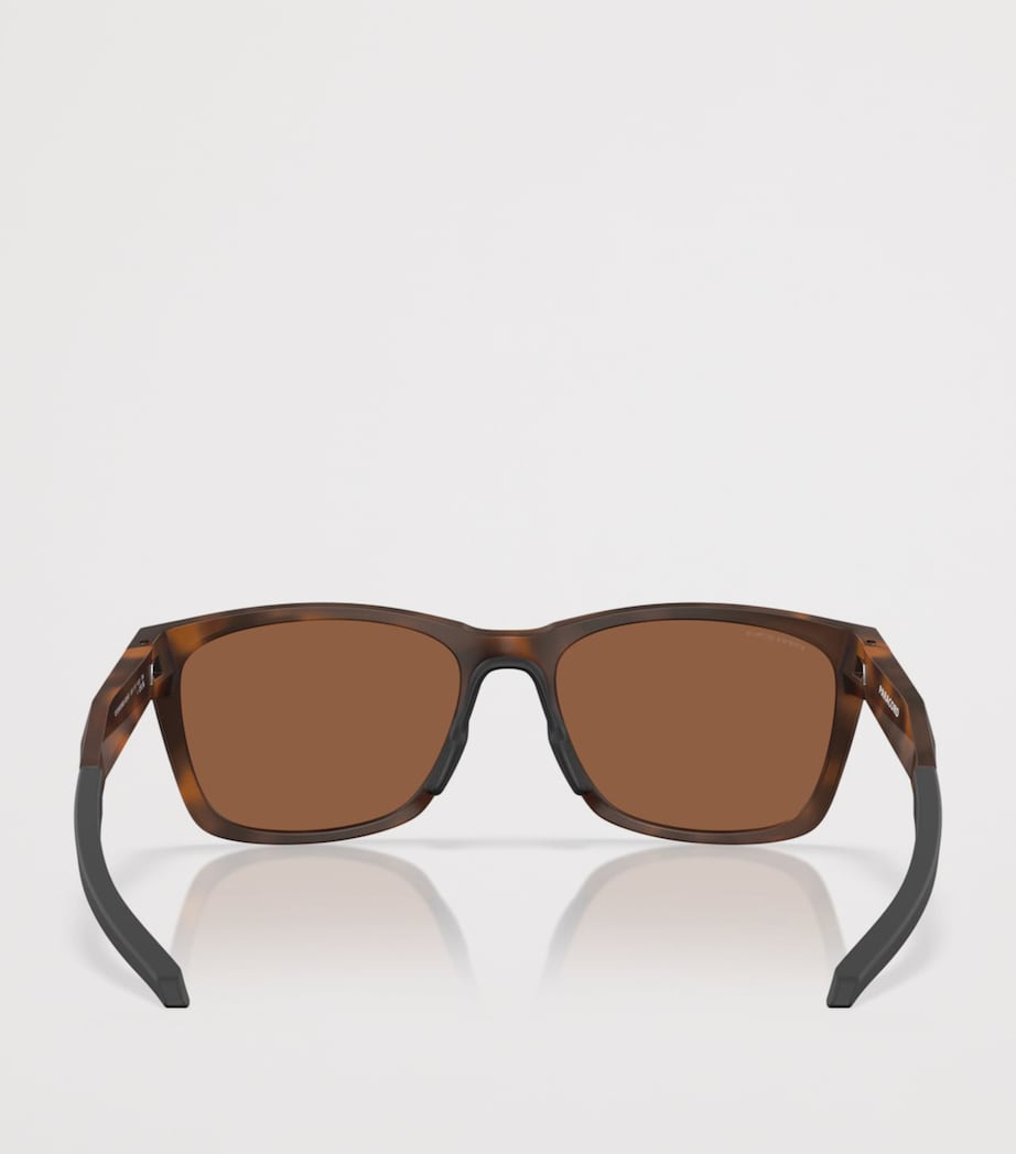 Oakley Paracord Square Sunglasses Brown Image 4