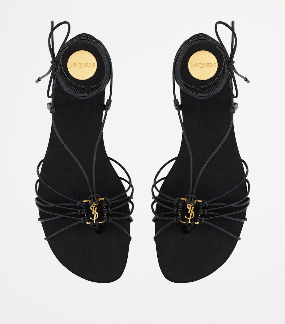 Leather Babylone Sandals 1000 Image 2