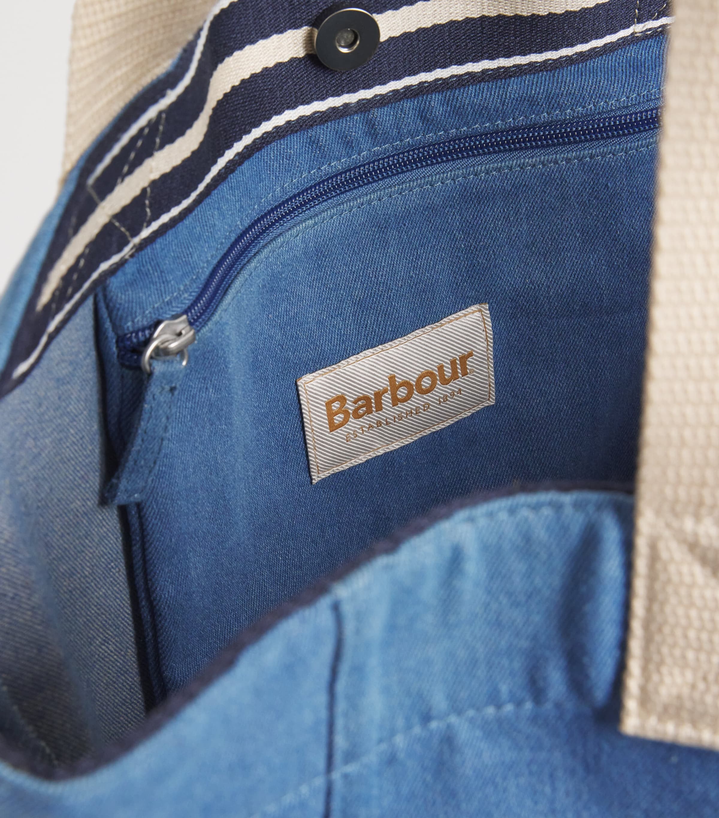 Denim Emily Tote Bag DENIM Image 6