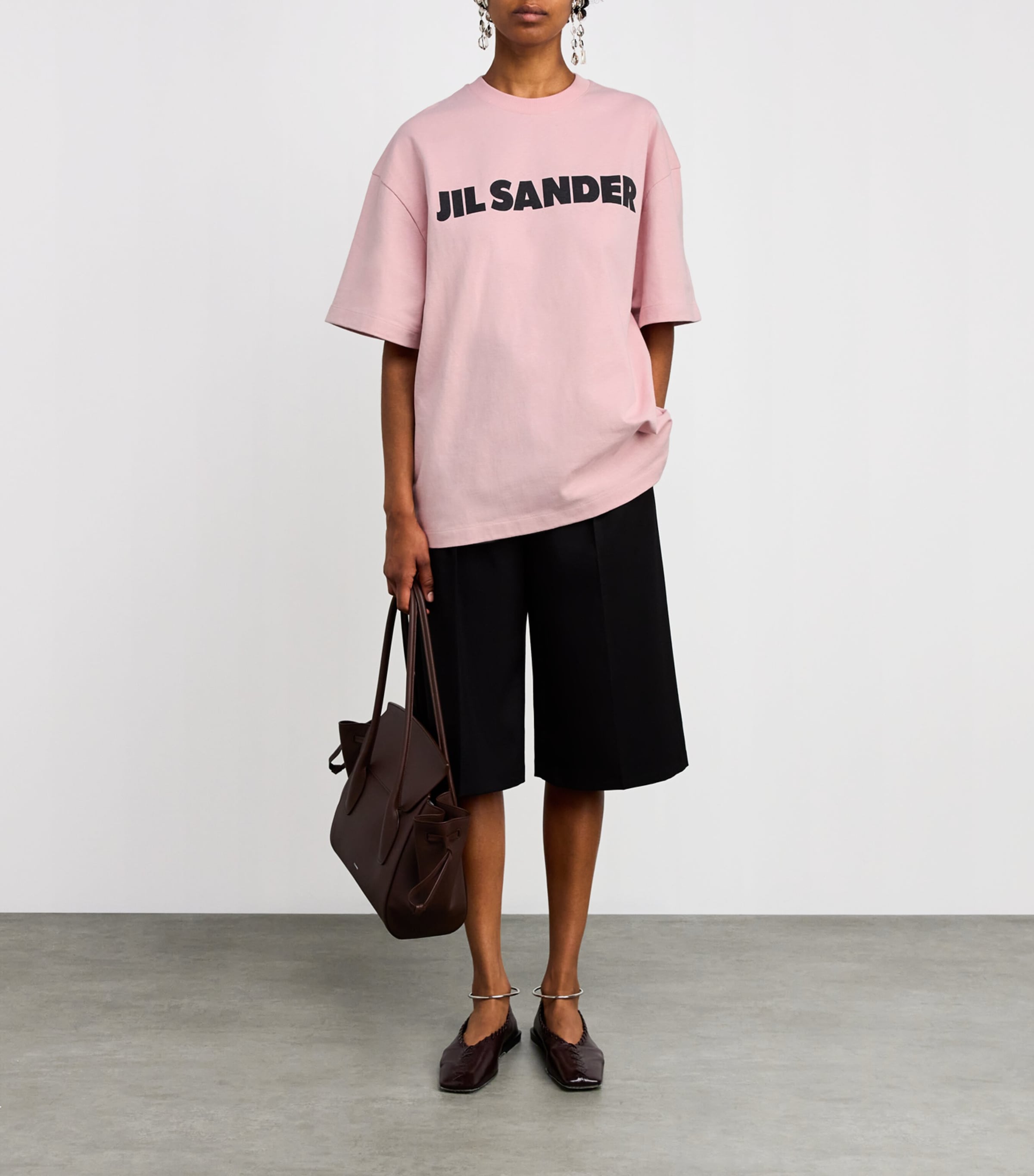 Jil Sander Pink Cotton Logo T-Shirt | Harrods US Jil Sander Pink Cotton Logo T-Shirt | Harrods US