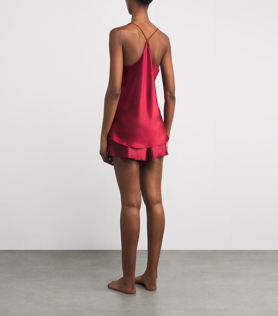 Silk Bella Pyjama Set RUSSET Image 4