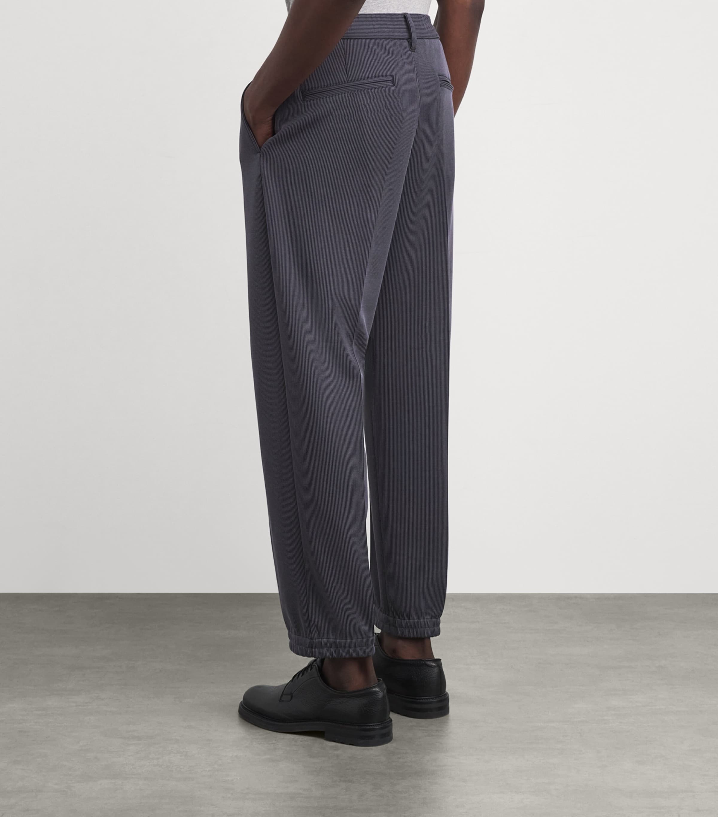 Technical Stripe Trousers U8136 Image 4