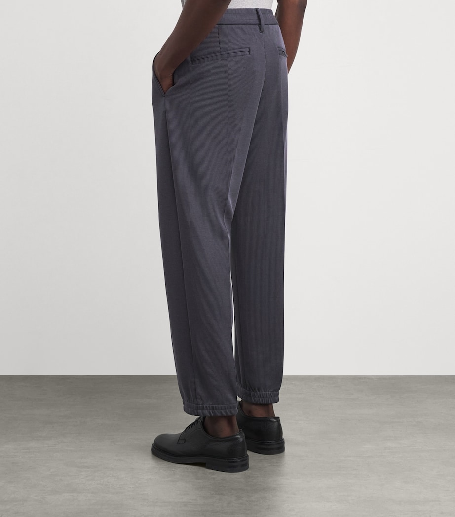 Technical Stripe Trousers U8136 Image 4