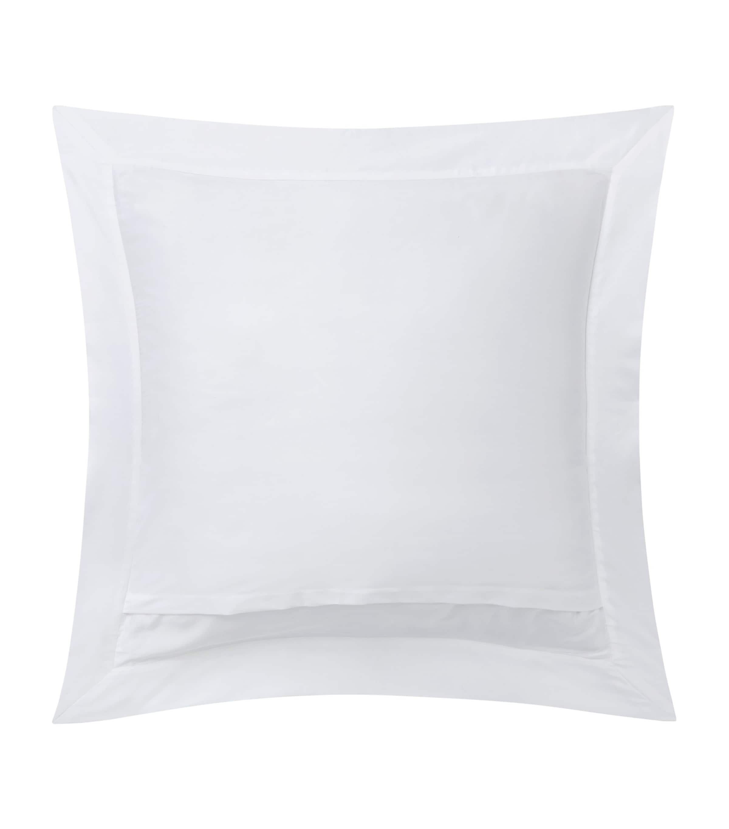 Yves Delorme Couture Cotton Adagio Square Oxford Pillowcase (65cm x 65cm) Brume Image 2
