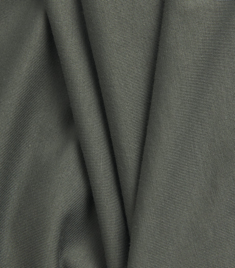 Cotton-Blend Performance T-Shirt FOSSIL GREEN Image 5