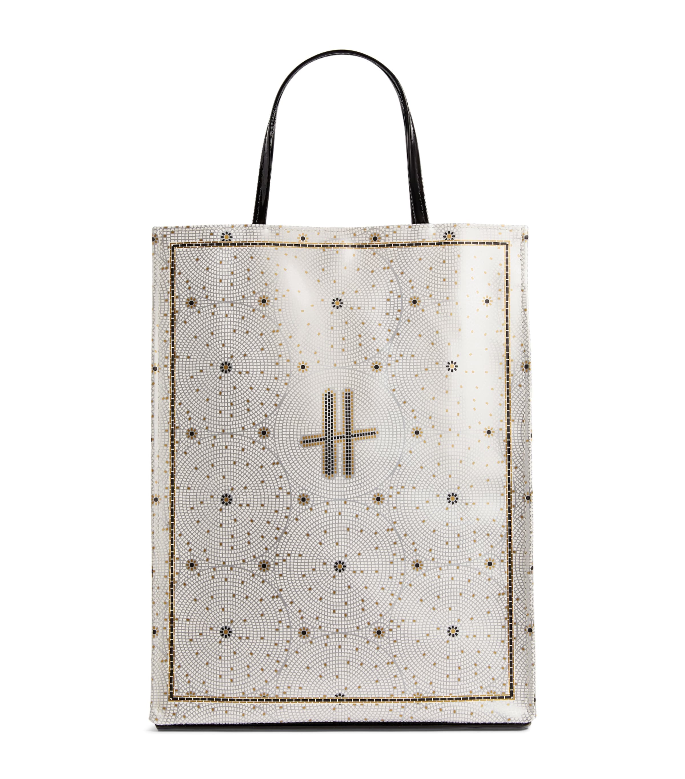 Harrods Medium Mosaic Floor Shopper Bag