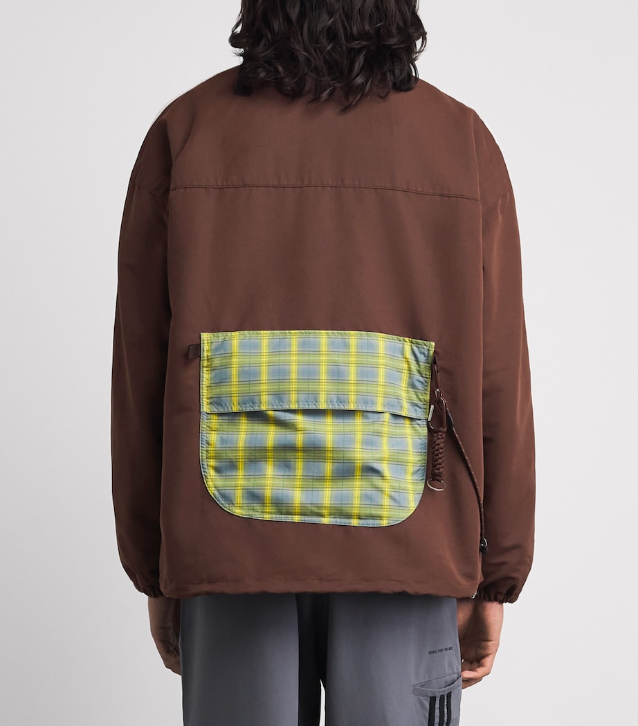adidas Mens x Song for the Mute Track Jacket Auburn Image 5