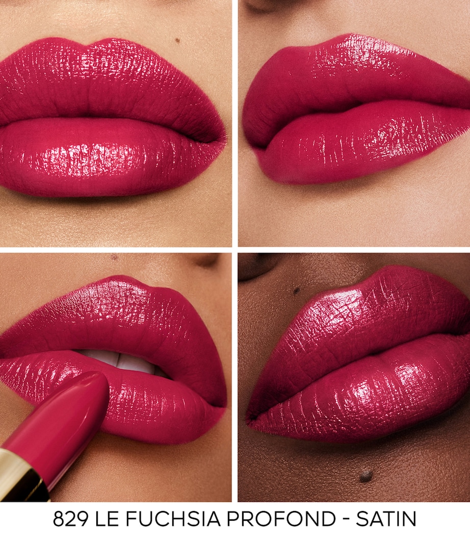 Rouge G Ultra-Care Satin Lipstick - Refill 829 FUCHSIA PROFOND Image 3