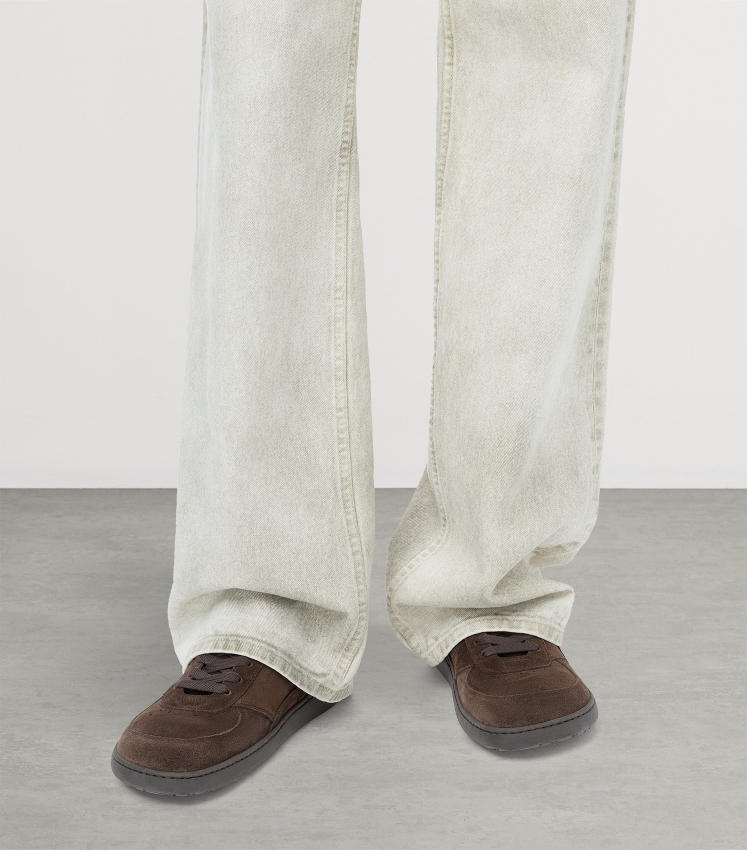 Suede Jambo Sneakers DARK BROWN Image 2