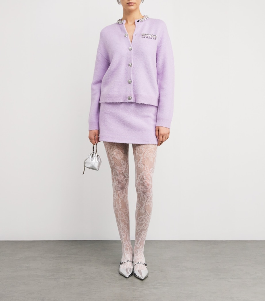 x Kaviar Gauche Lace Tights 2036/PEARL Image 2