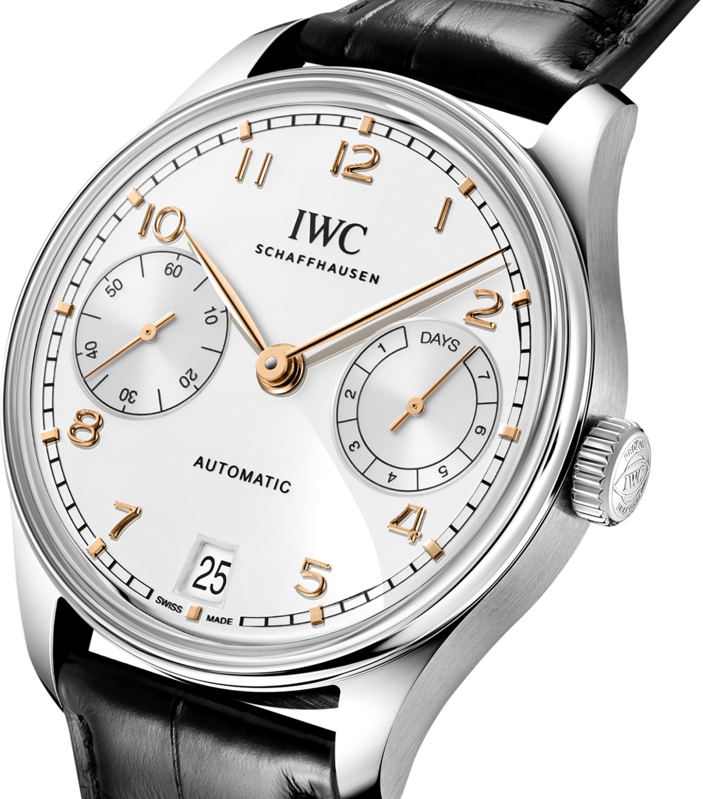Stainless Steel Portugieser Automatic Watch 42mm SILVER Image 6