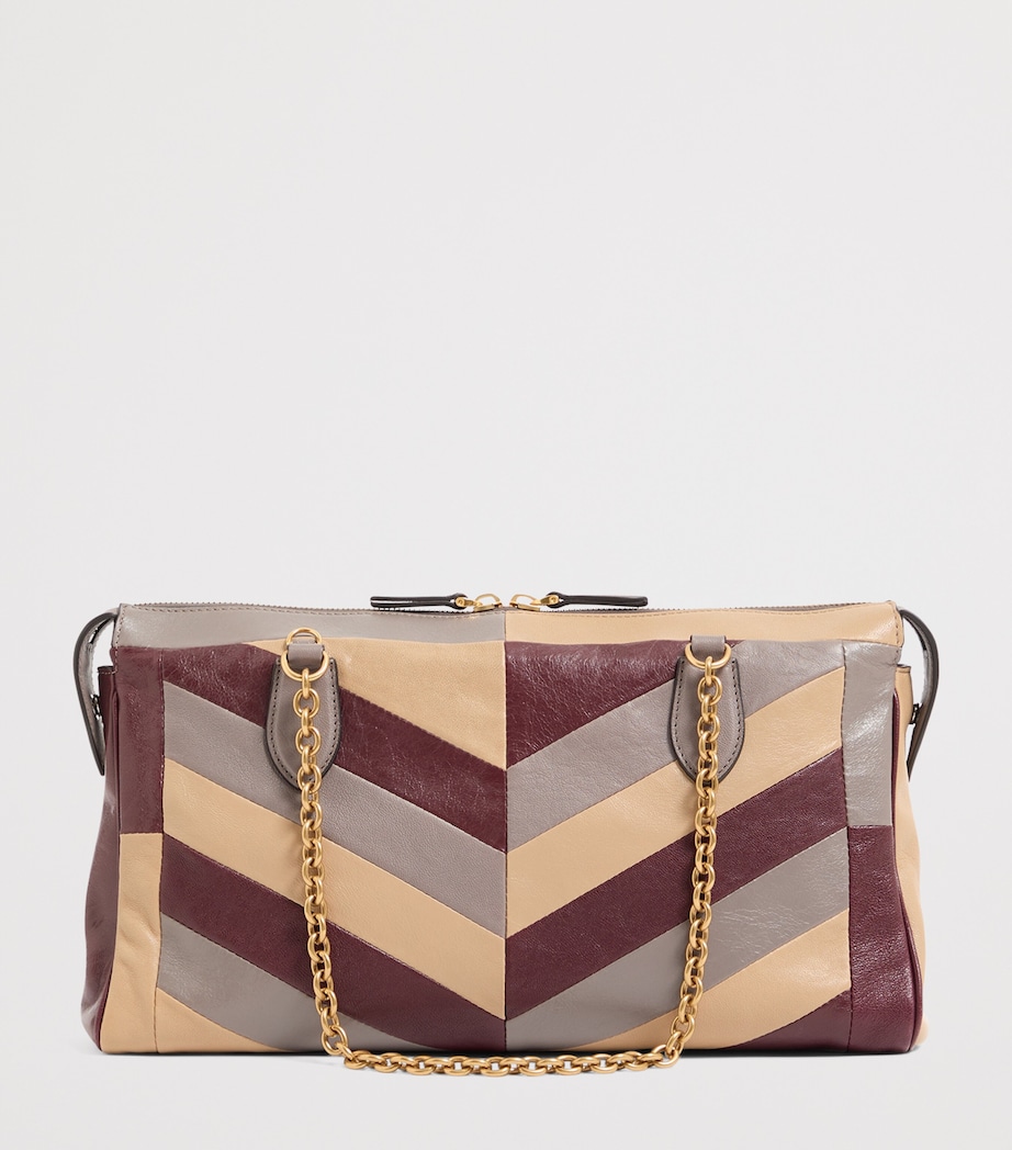 Valentino Garavani Medium Lambskin Panthea Shoulder Bag Image 4