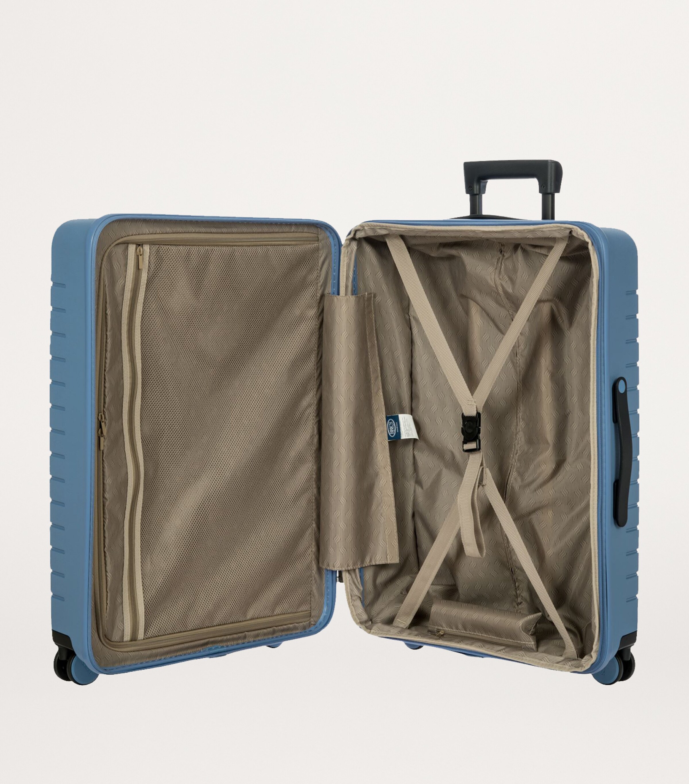 Bric's Ulisse Check-In Suitcase (71cm) Grey Blue Image 6