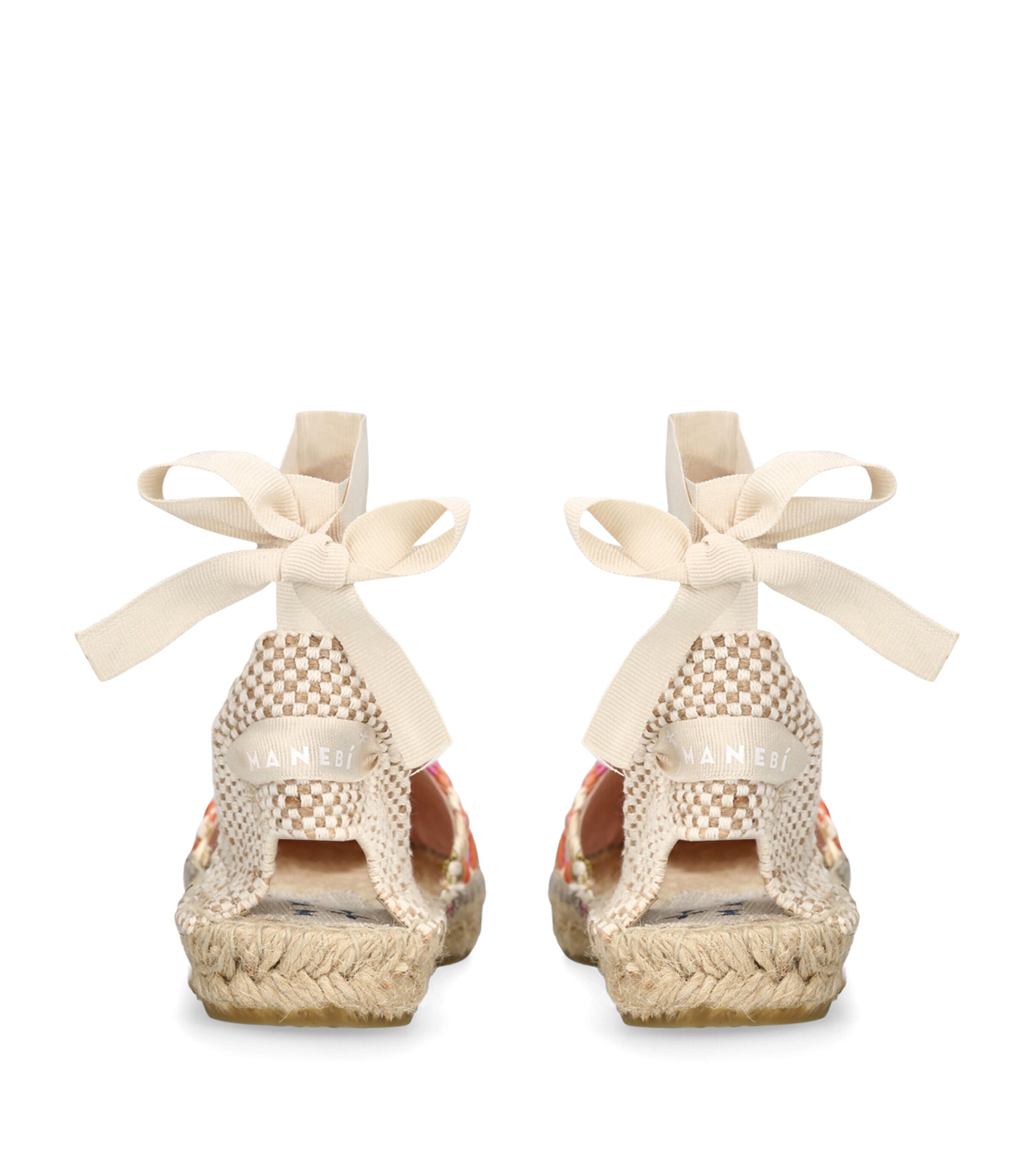 Tie-Up Yucatan Espadrilles PINK COMB Image 2