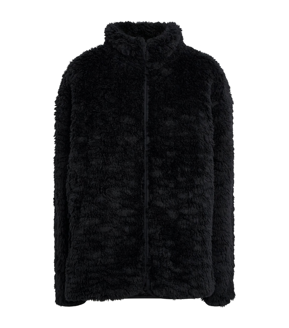 Faux Fur Zip-Up Jacket ONYX Image 1