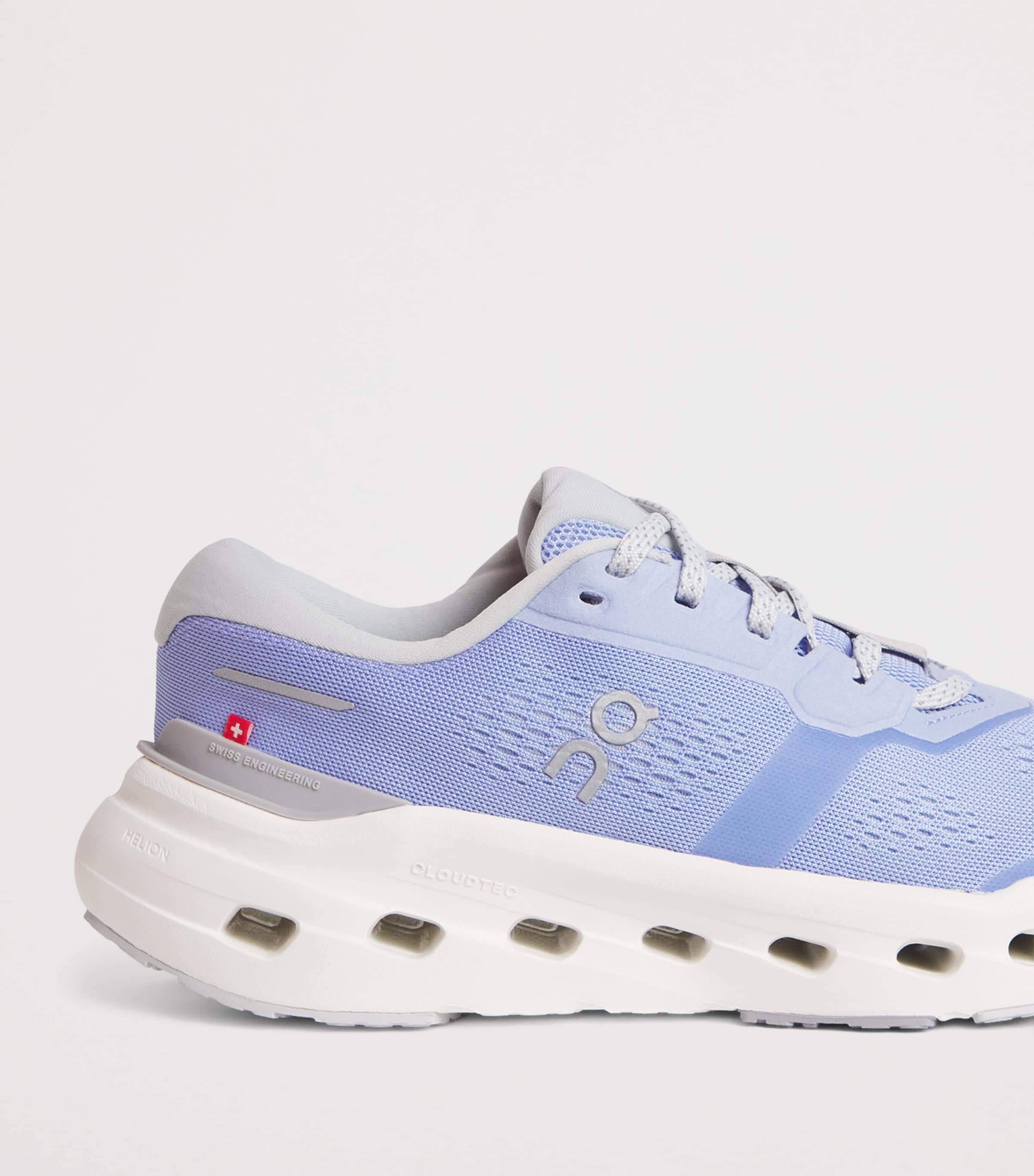 On Womens Cloudrunner 3 Trainers Myrtle | Platinum Image 7