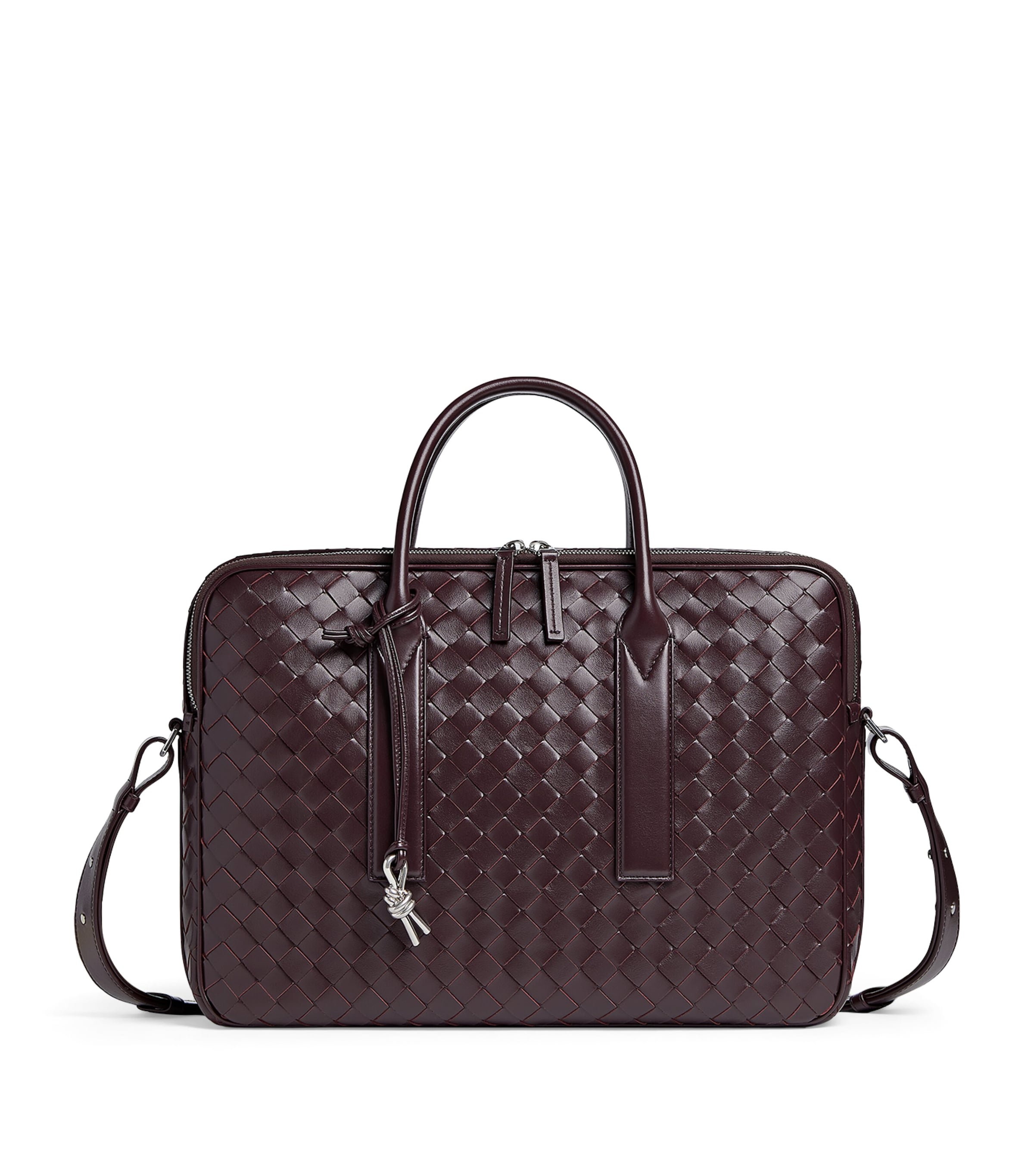 Leather Intrecciato Getaway Briefcase 2263 Image 1