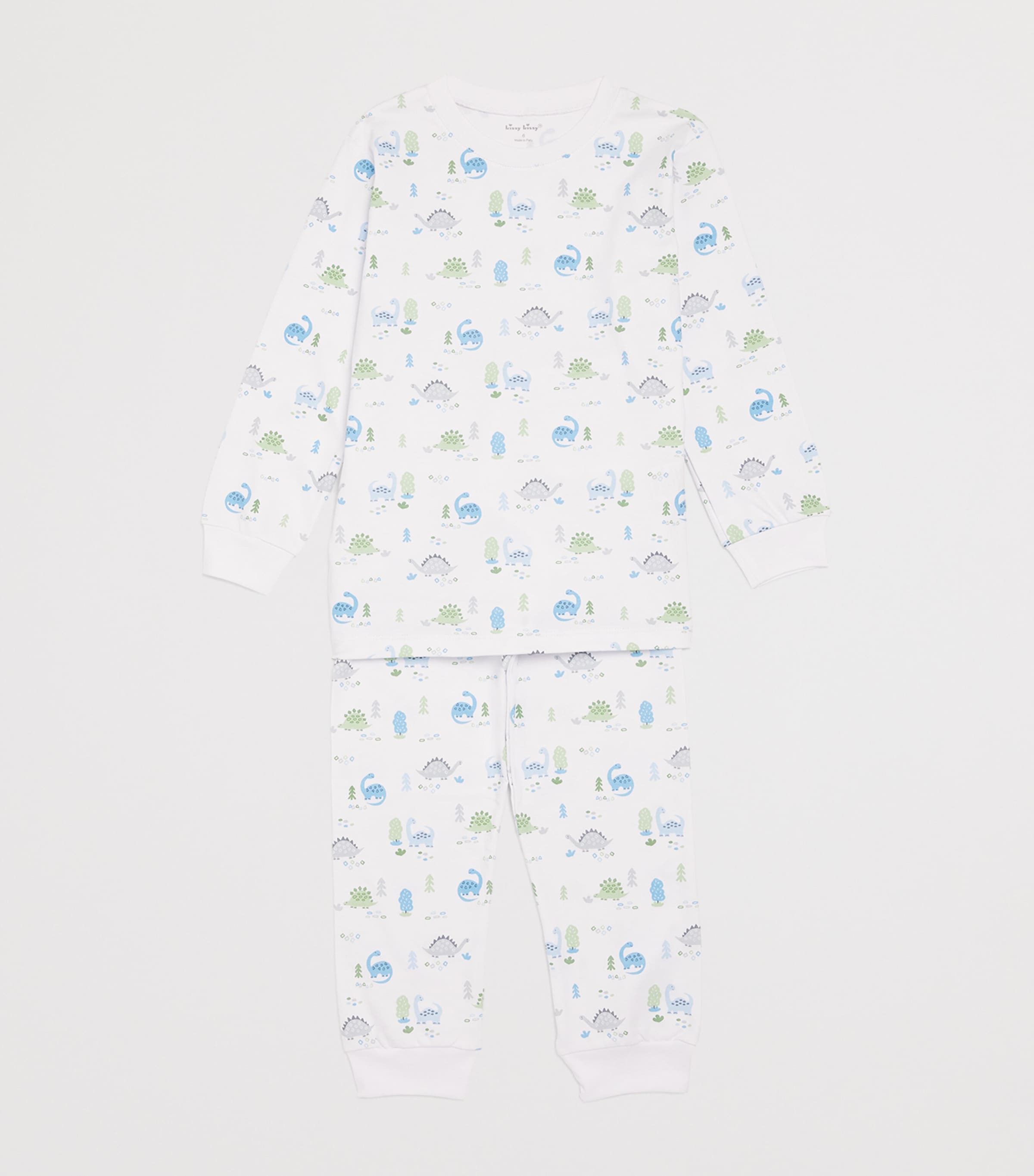 Pima Cotton Dinosaur Era Pyjamas (2-6 Years) K999 MULTI Image 3