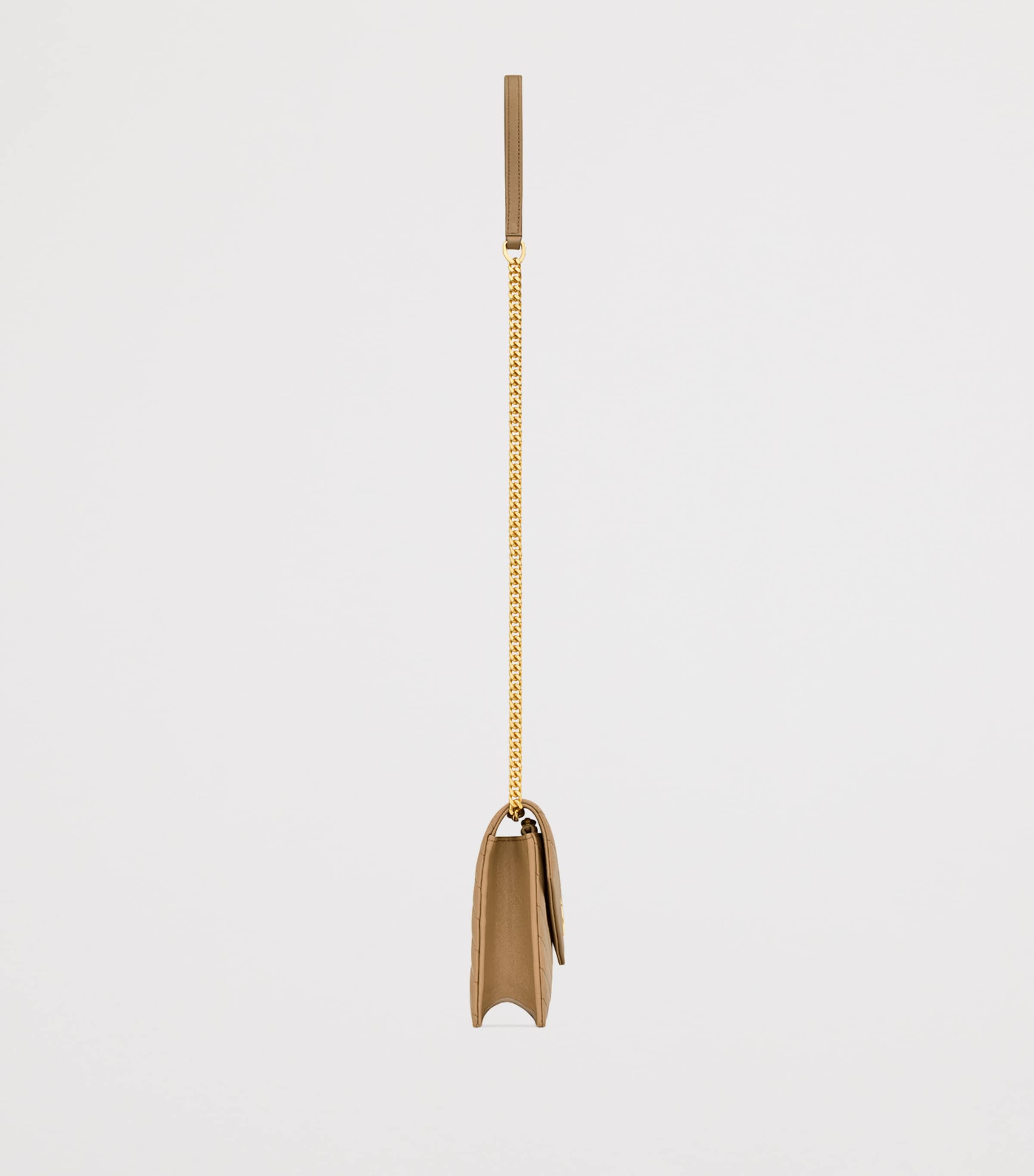 Leather Envelope Chain Wallet 2357 Image 3