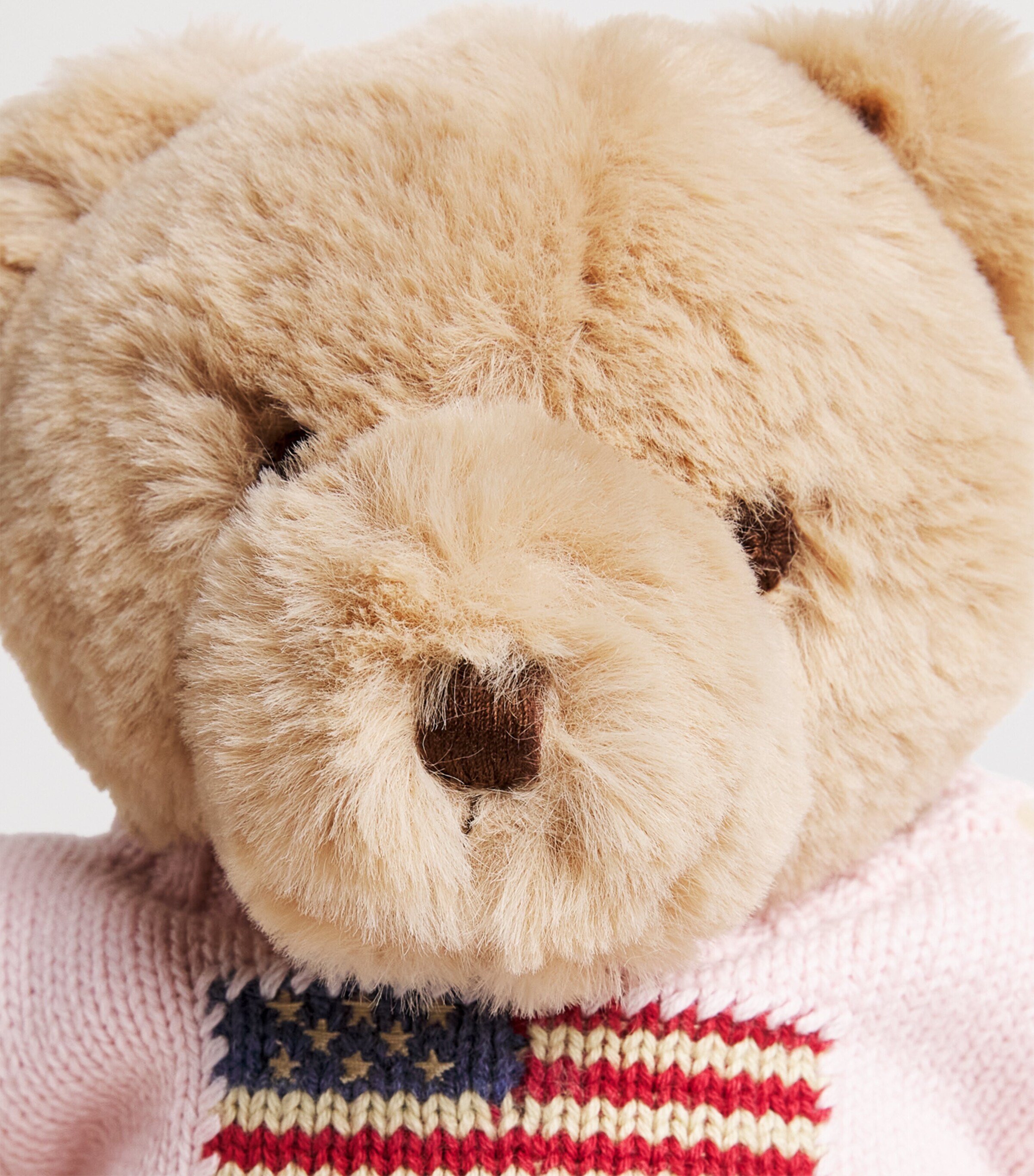 Ralph Lauren Kids Flag Sweater Polo Bear (19.5cm) Pink Image 2