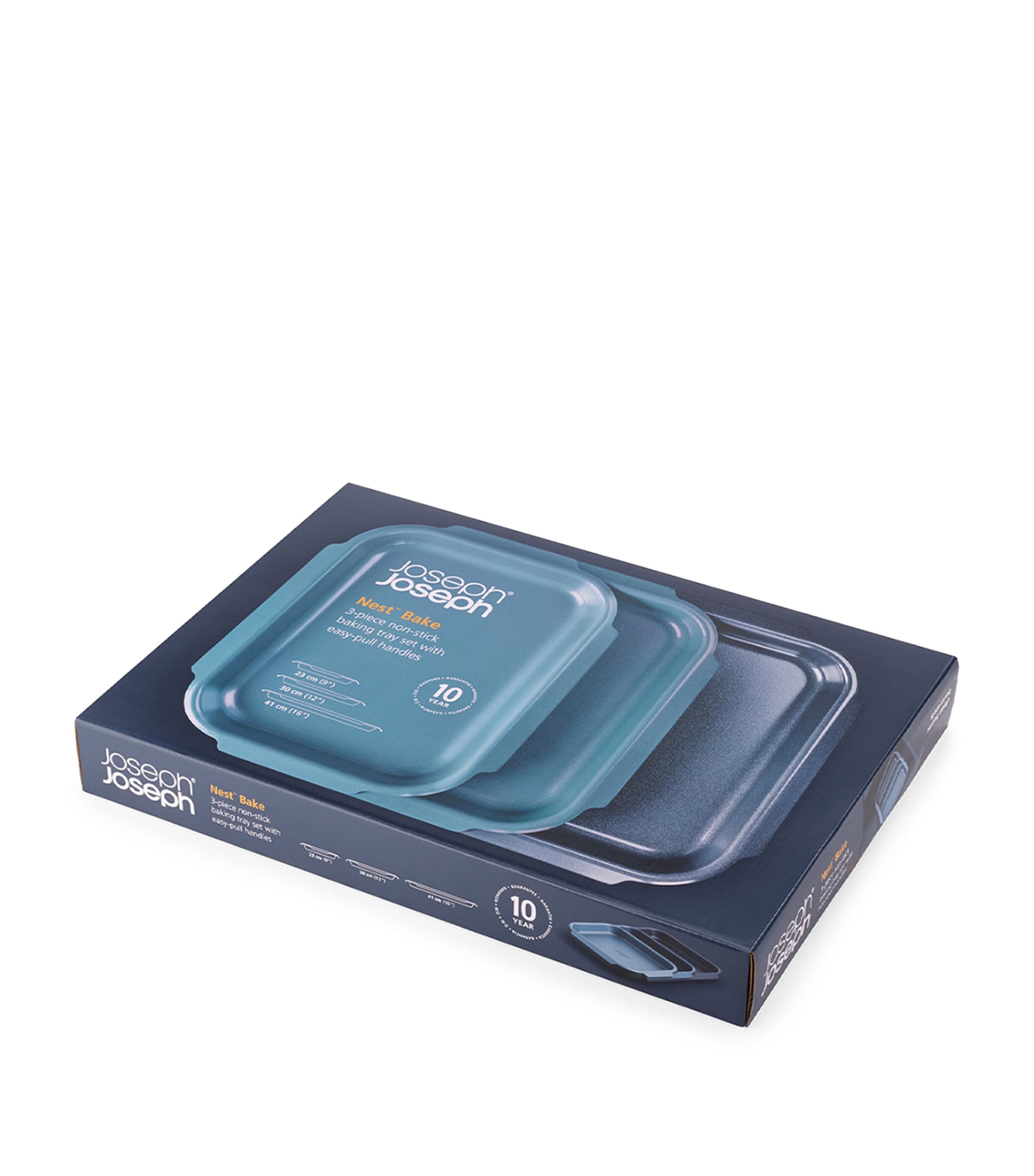 Set of 3 Non-Stick Nest Baking Trays BLUE Image 6