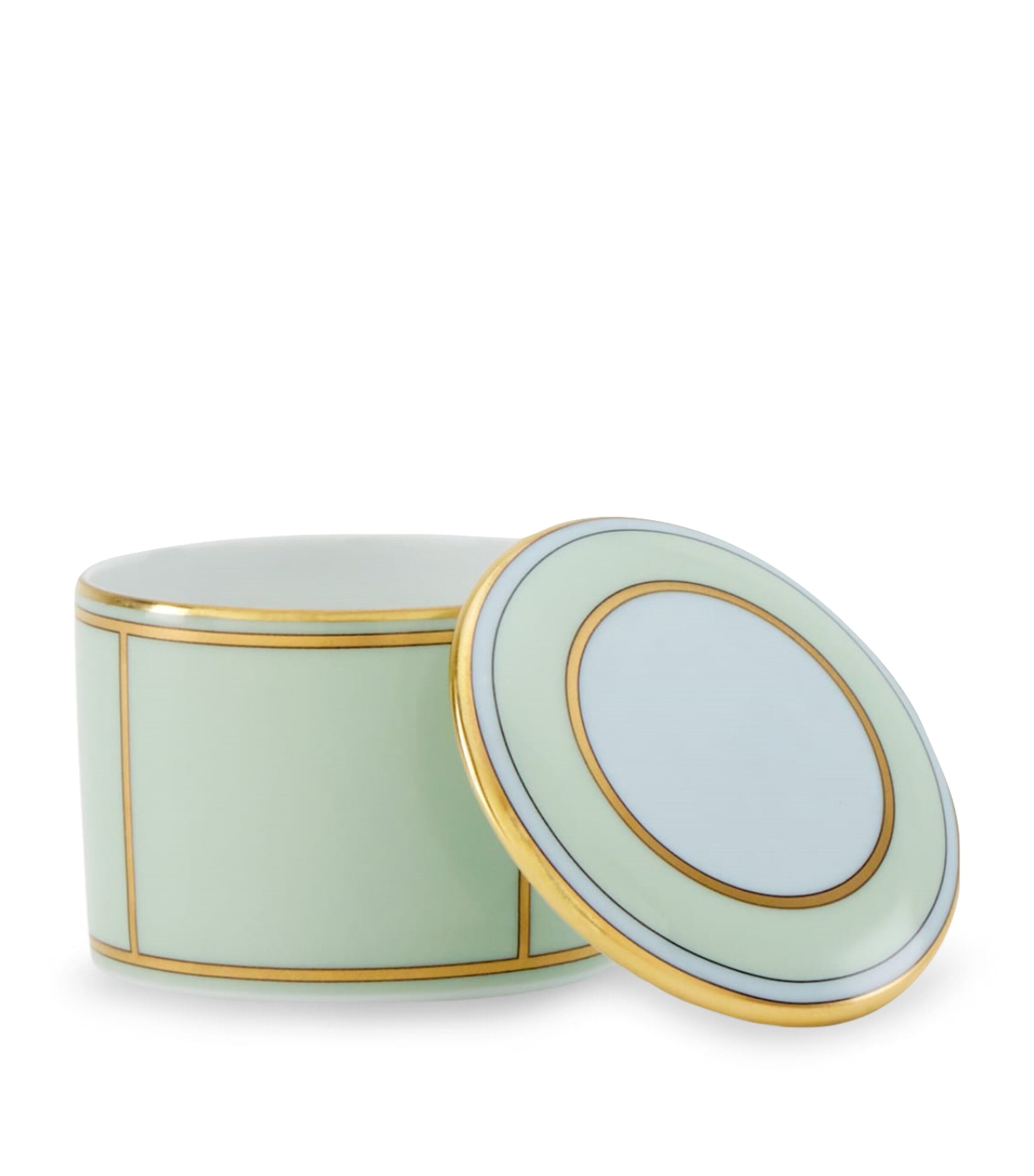 Porcelain Colonna Diva Verde Trinket Box G00134900 Image 4