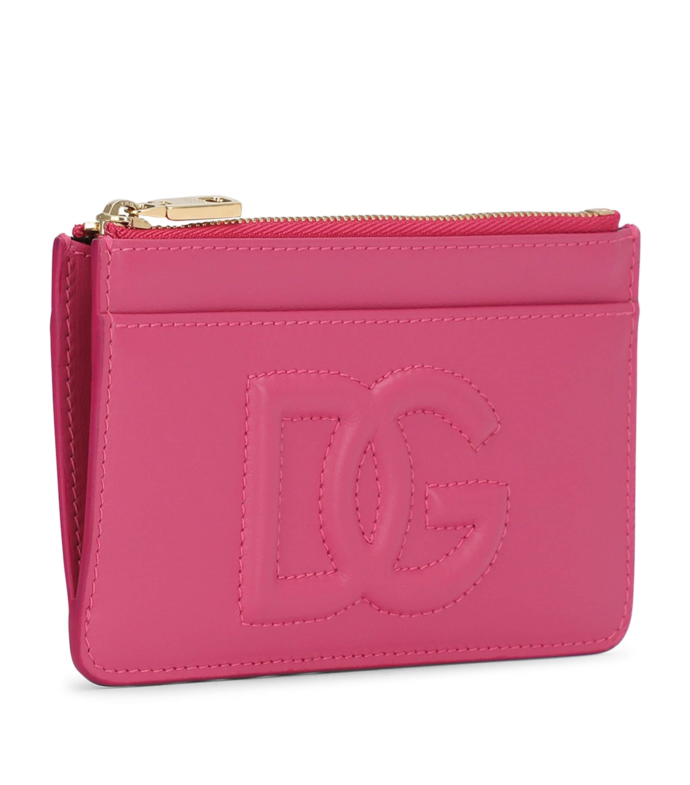 Leather Zip Card Holder 80441-LIGHT LILAC Image 2