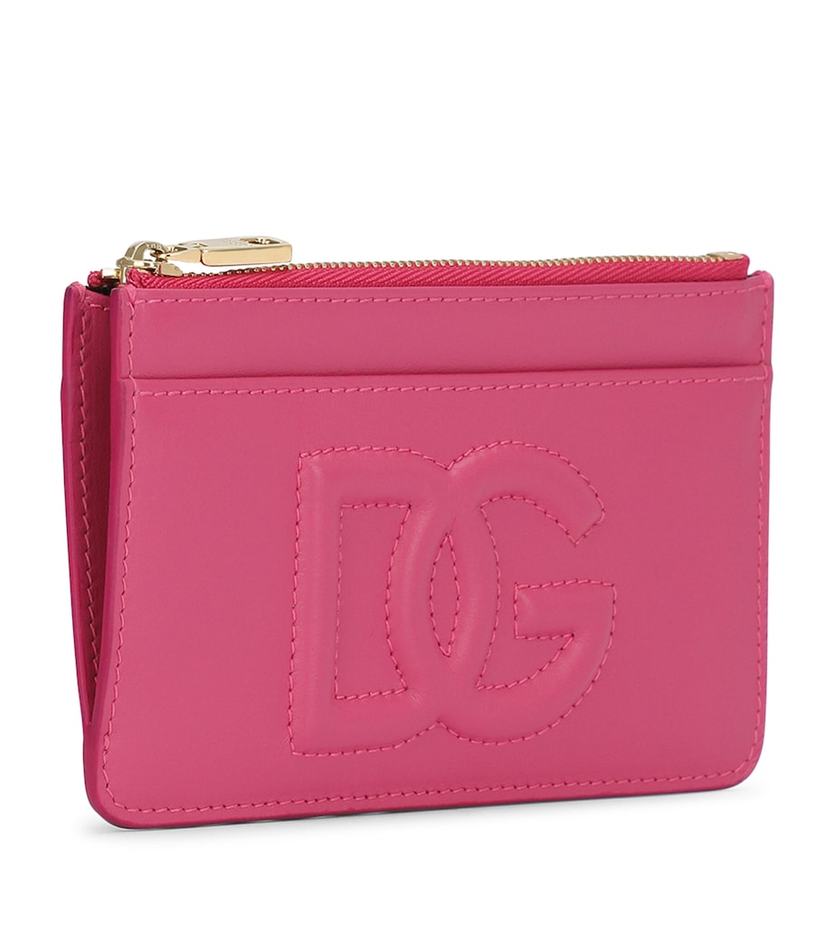 Leather Zip Card Holder 80441-LIGHT LILAC Image 2