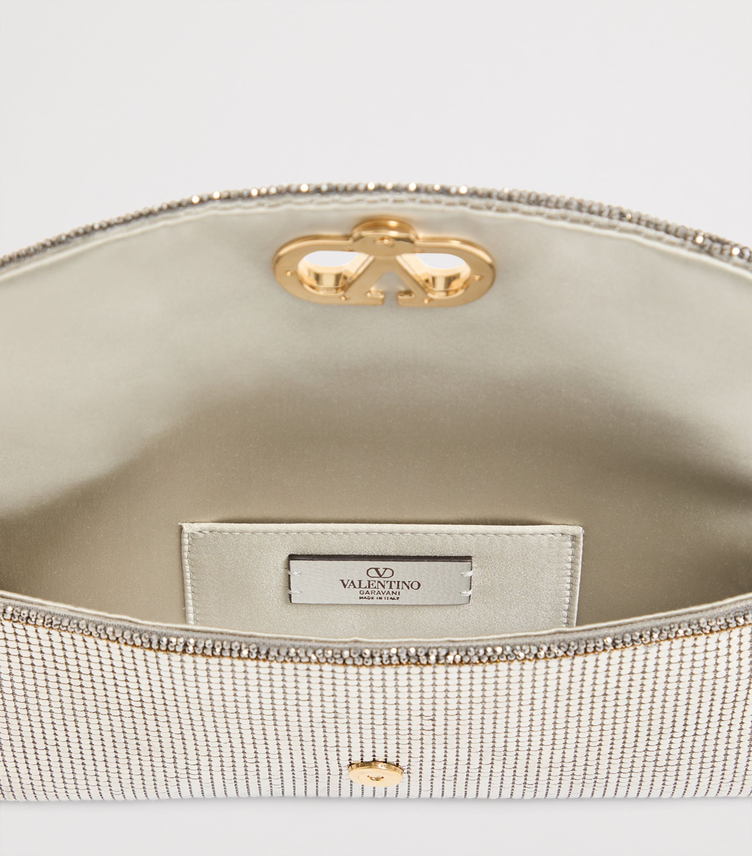 Valentino Garavani Chainmail DeVain Shoulder Bag Image 5
