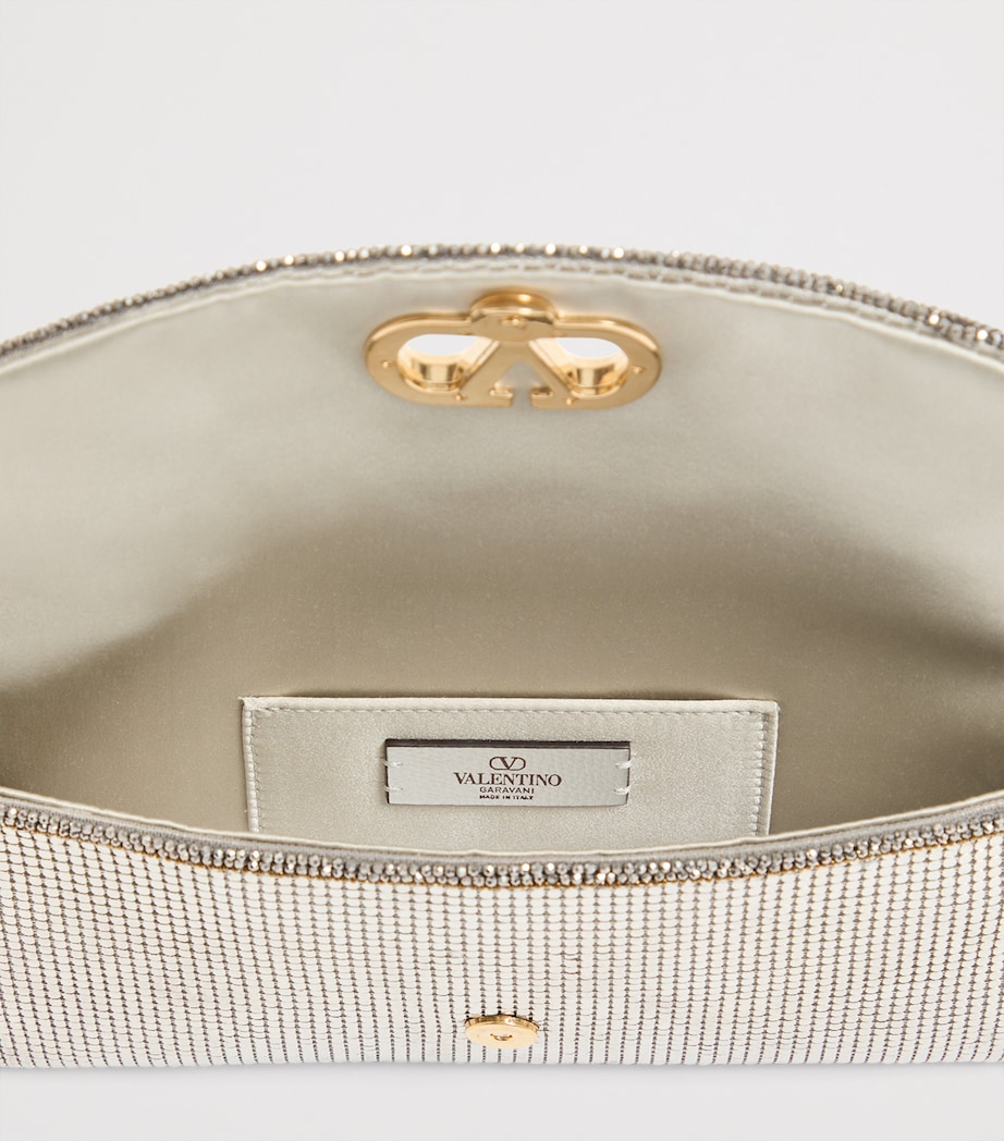 Valentino Garavani Chainmail DeVain Shoulder Bag Image 5