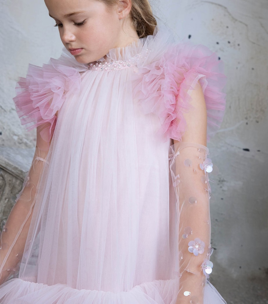 Tutu Du Monde Embellished Aurora Gloves Satin Bow Image 2