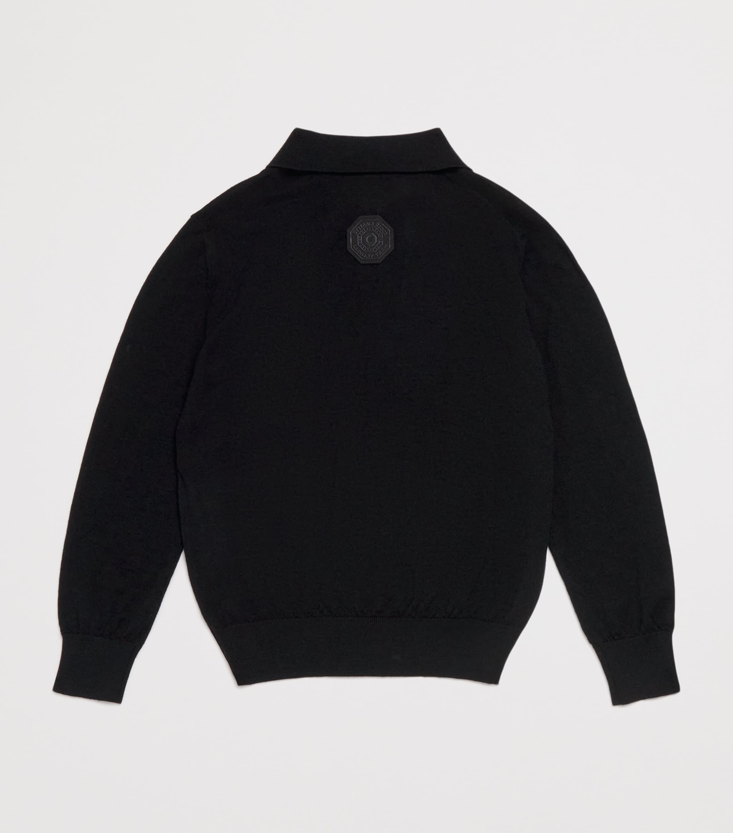 Virgin Wool Polo Shirt (4-16 Years) 131 Image 2