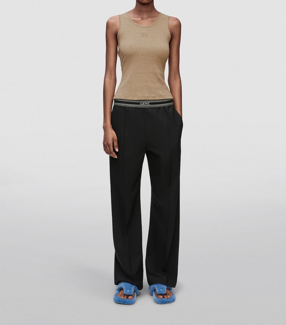 Logo Track Pants BLACK Image 2