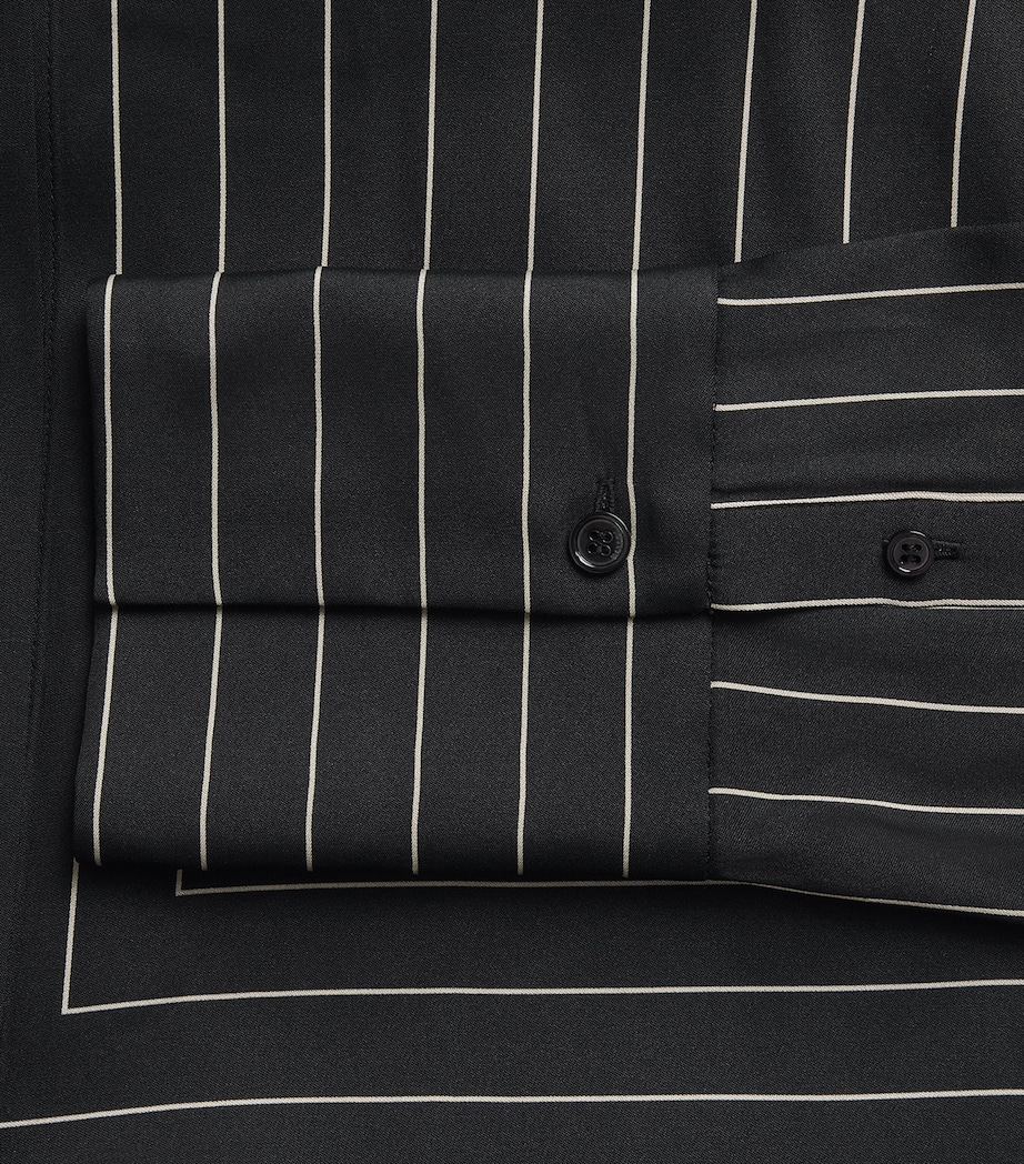 Geometric Print Athena Blouse BLACK/AFFOGATO Image 5