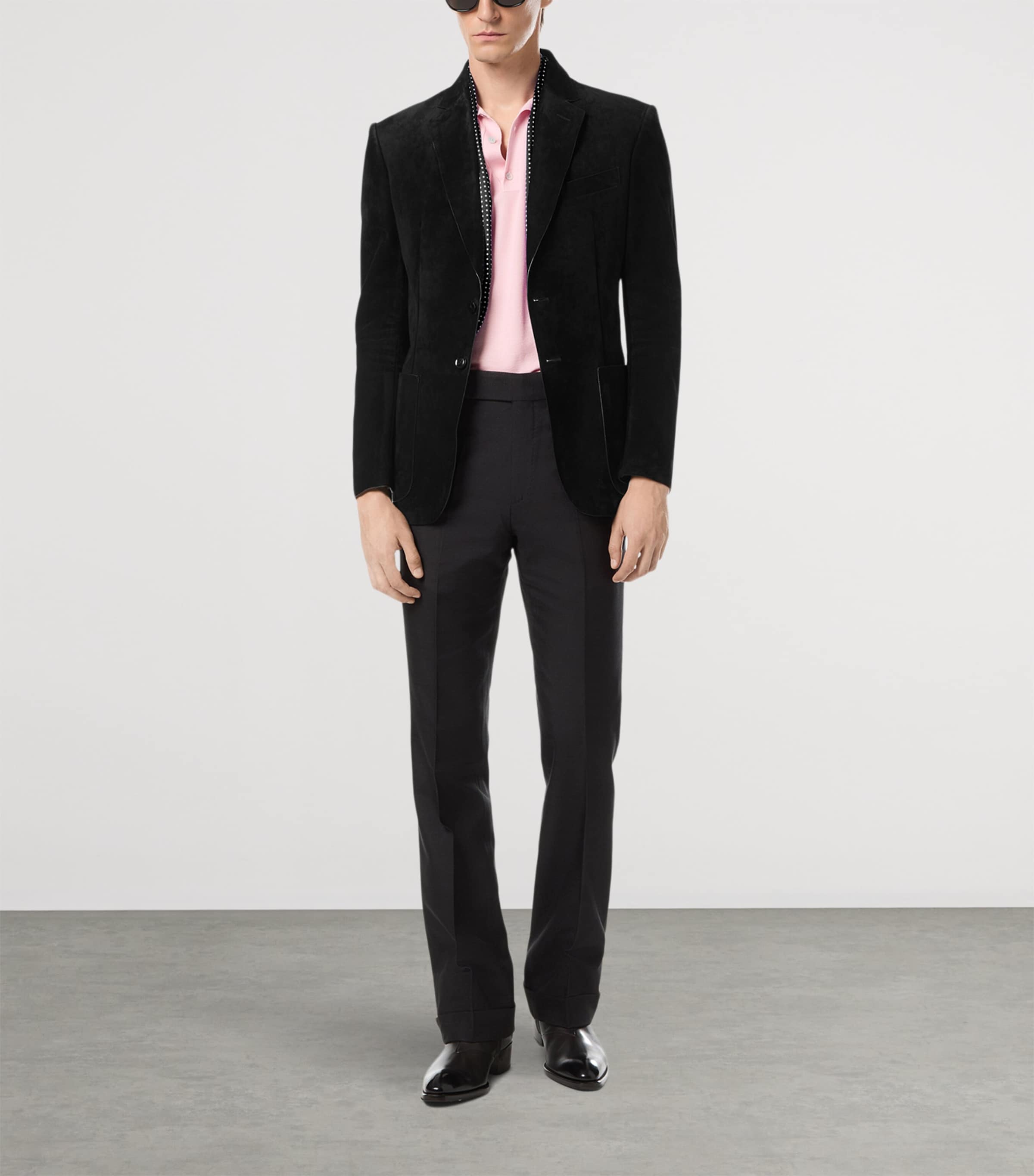 Silk-Cotton Polo Shirt PAV Image 4