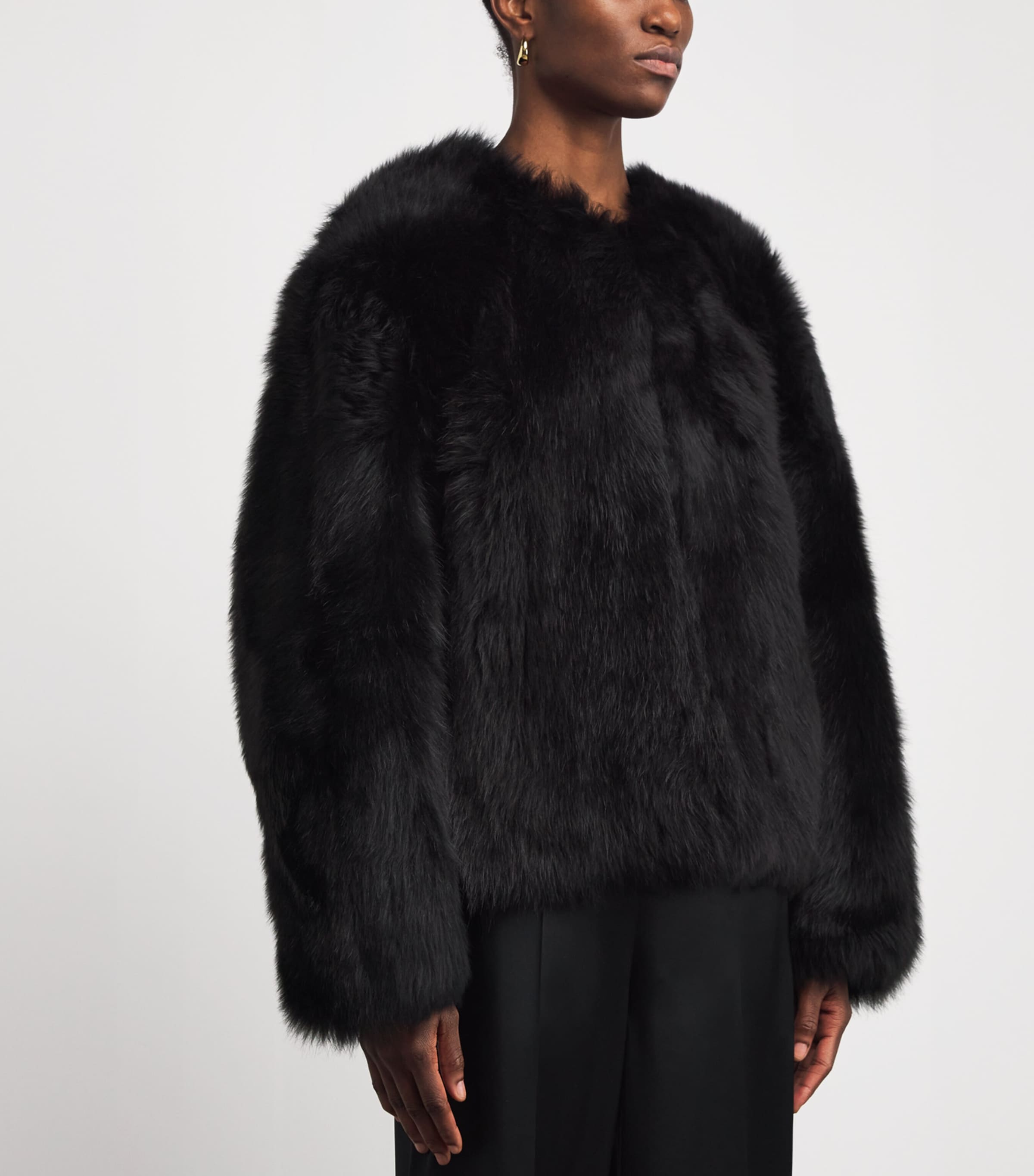 Shearling Gomez Jacket BLACK Image 3