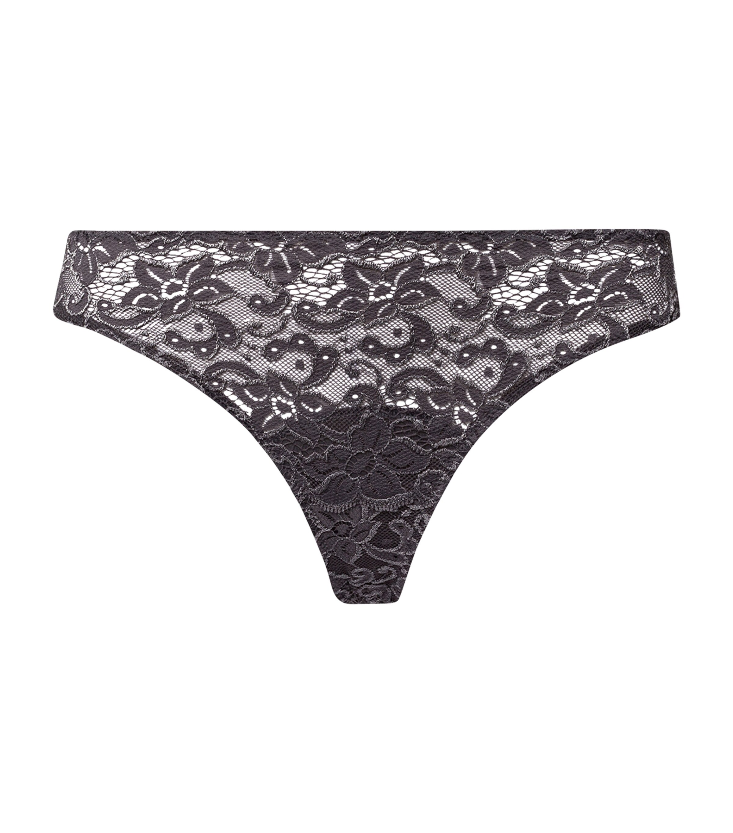 Hanro Lace Moments Thong | Women Clothing | Lingerie & Hosiery | Thongs | Designers | Hanro