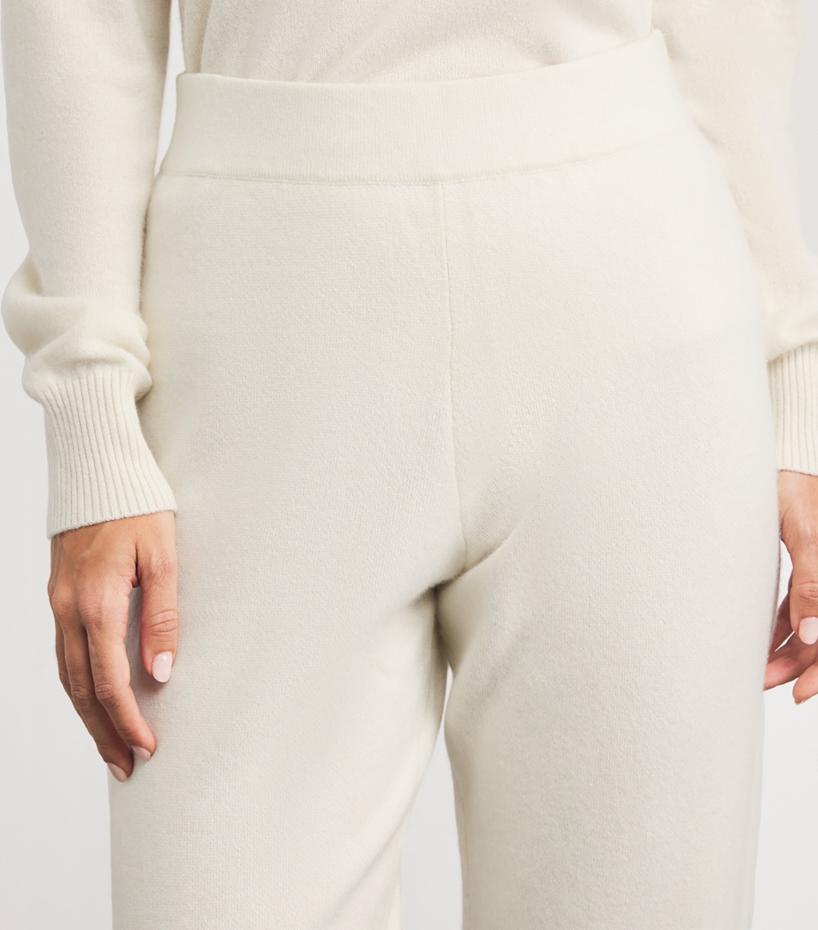 Cashmere Straight Trousers 2040 OFF WHITE Image 6
