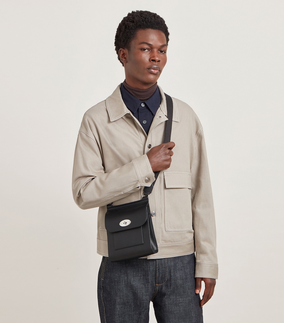 Mulberry Small Anthony Shoulder Bag Black Image 5