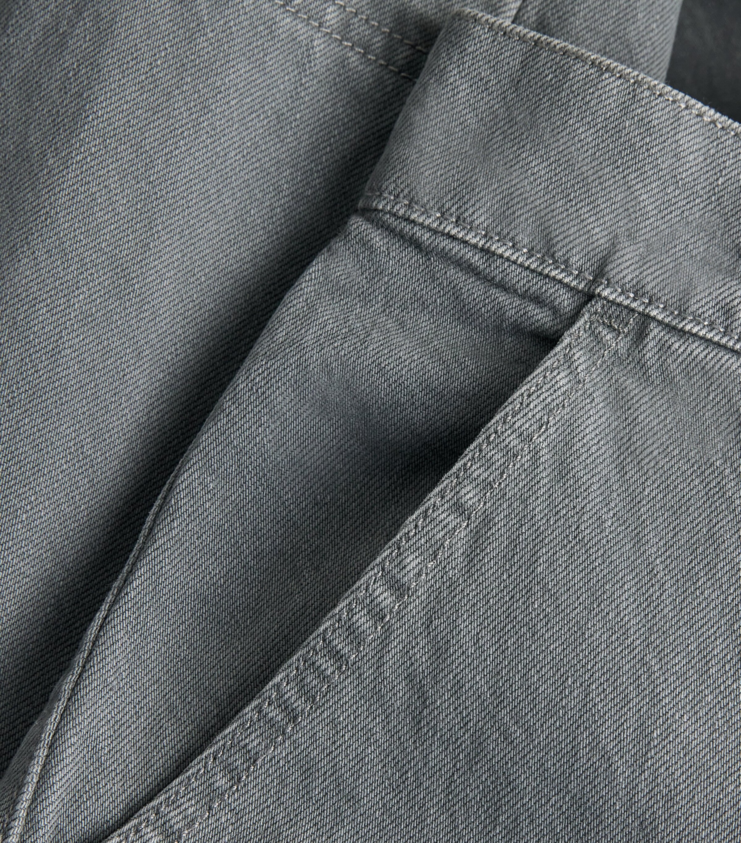Cotton Cargo Trousers SLATE GRAY Image 5