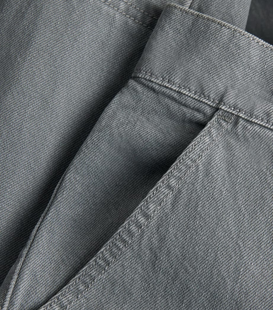 Cotton Cargo Trousers SLATE GRAY Image 5
