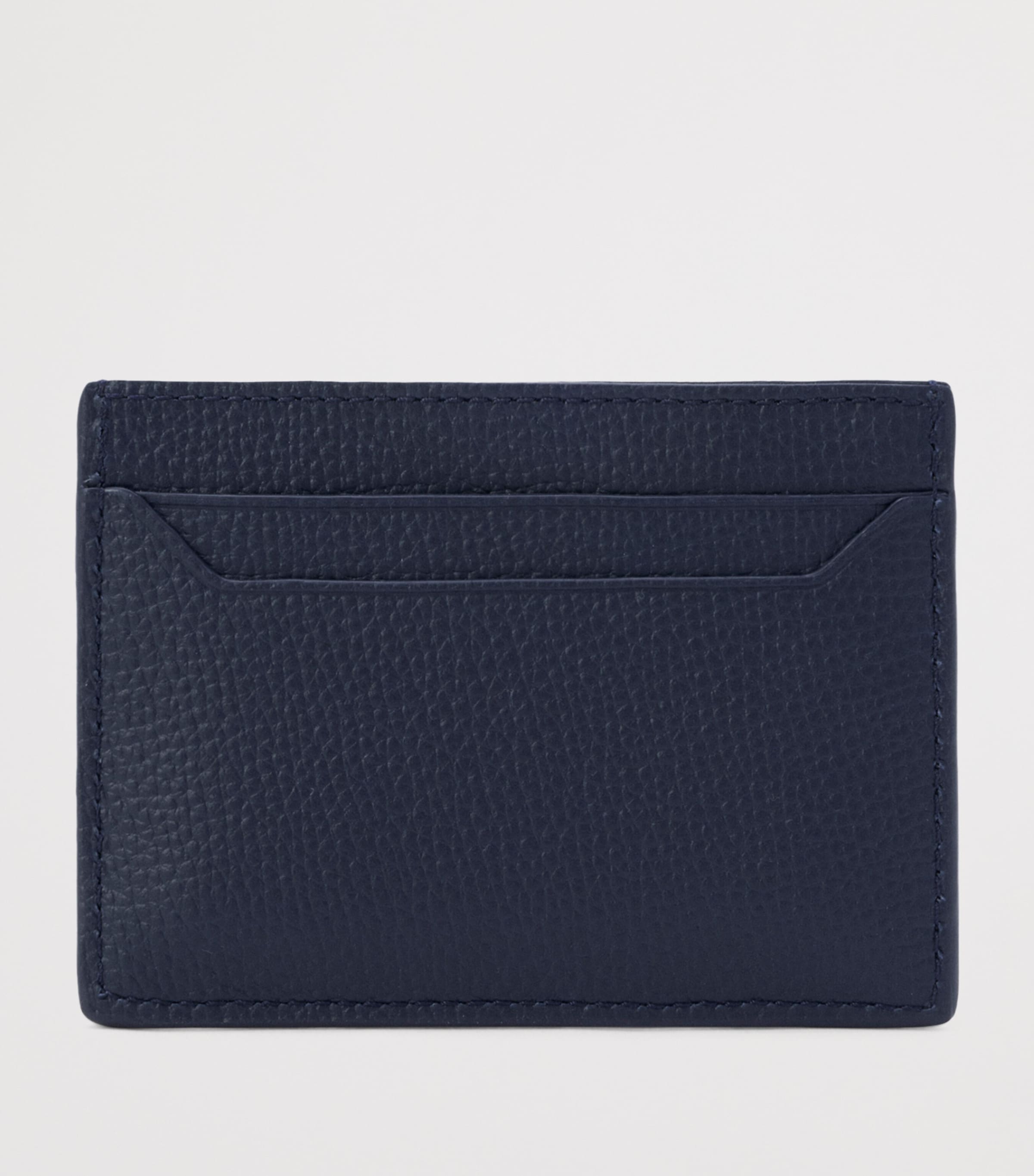 LOEWE Leather Anagram Card Holder Deep Navy Image 3