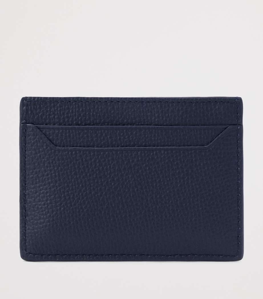 LOEWE Leather Anagram Card Holder Deep Navy Image 3