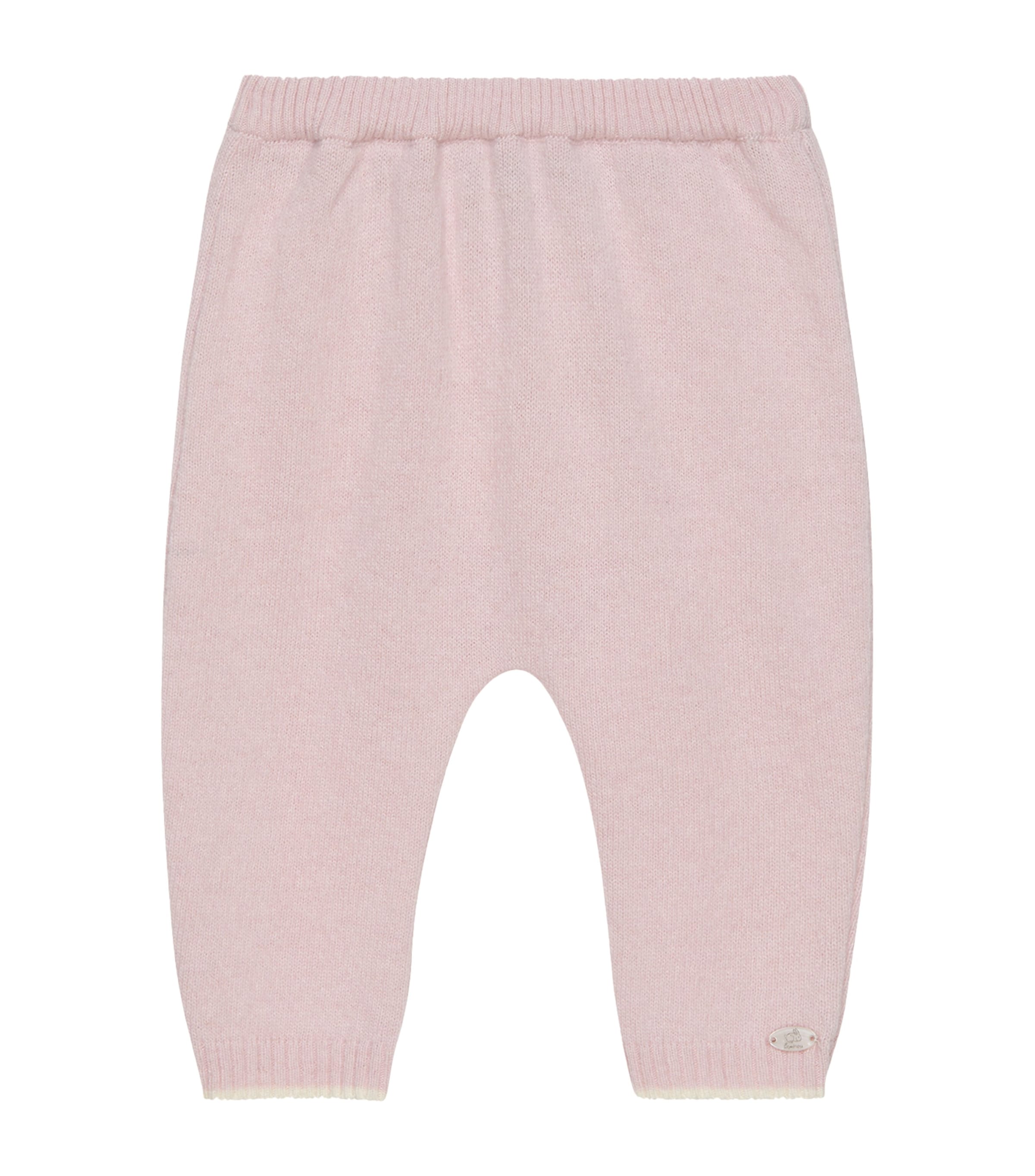 Trotters Wool-blend Duck Intarsia Leggings In Pink