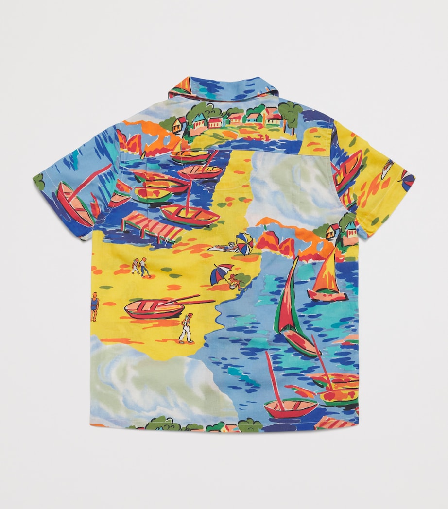 Riviera Print Shirt (2-7 Years) MULTI Image 2