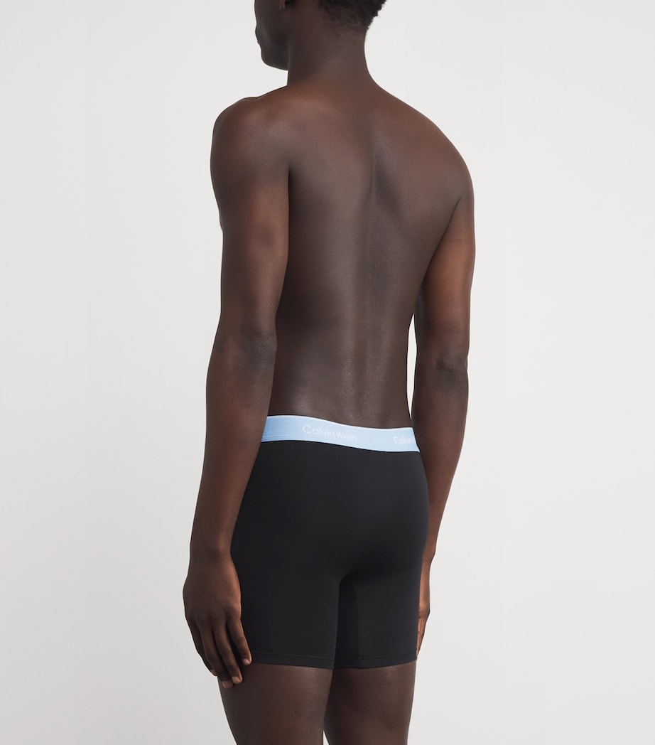 Stretch-Cotton Boxer Briefs (Pack of 3) 2VABLACK Image 3
