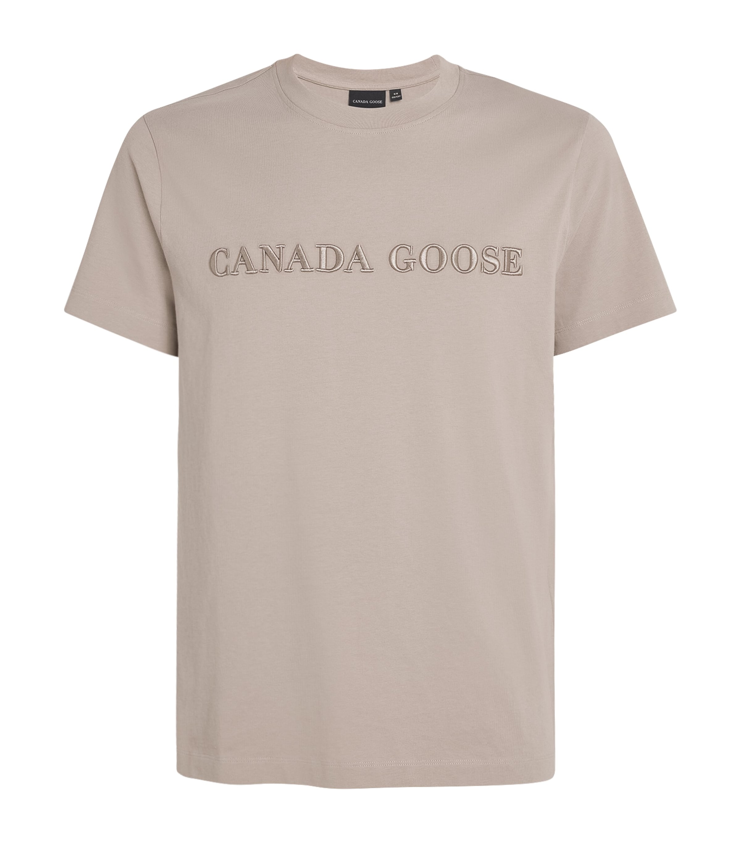 Canada Goose Cotton Embroidered Emerson T-shirt In Green