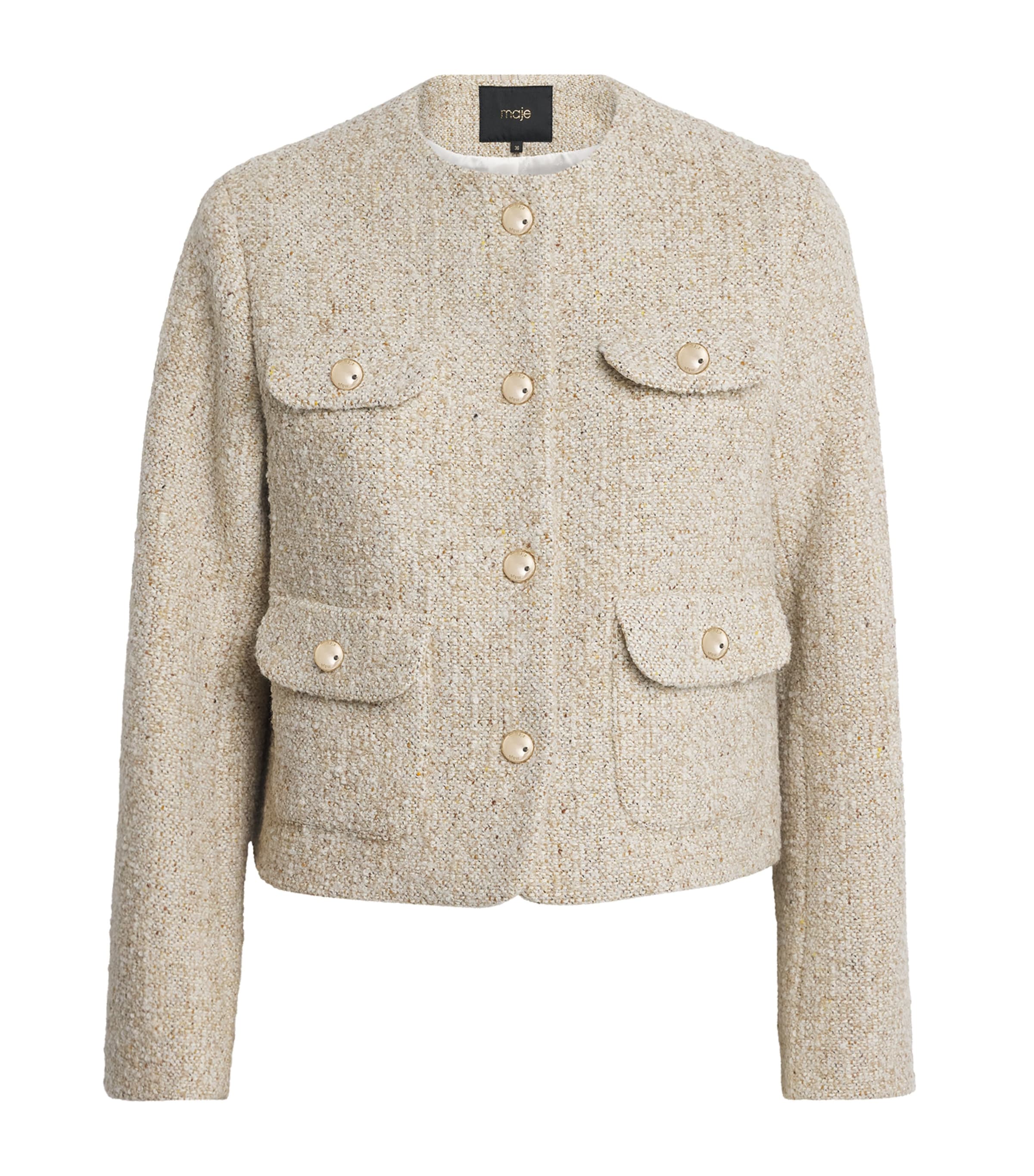 Maje Bouclé Tweed Jacket | Women Clothing | Coats & Jackets | Blazers | Women New In | Womens Clothing | Designers | Maje